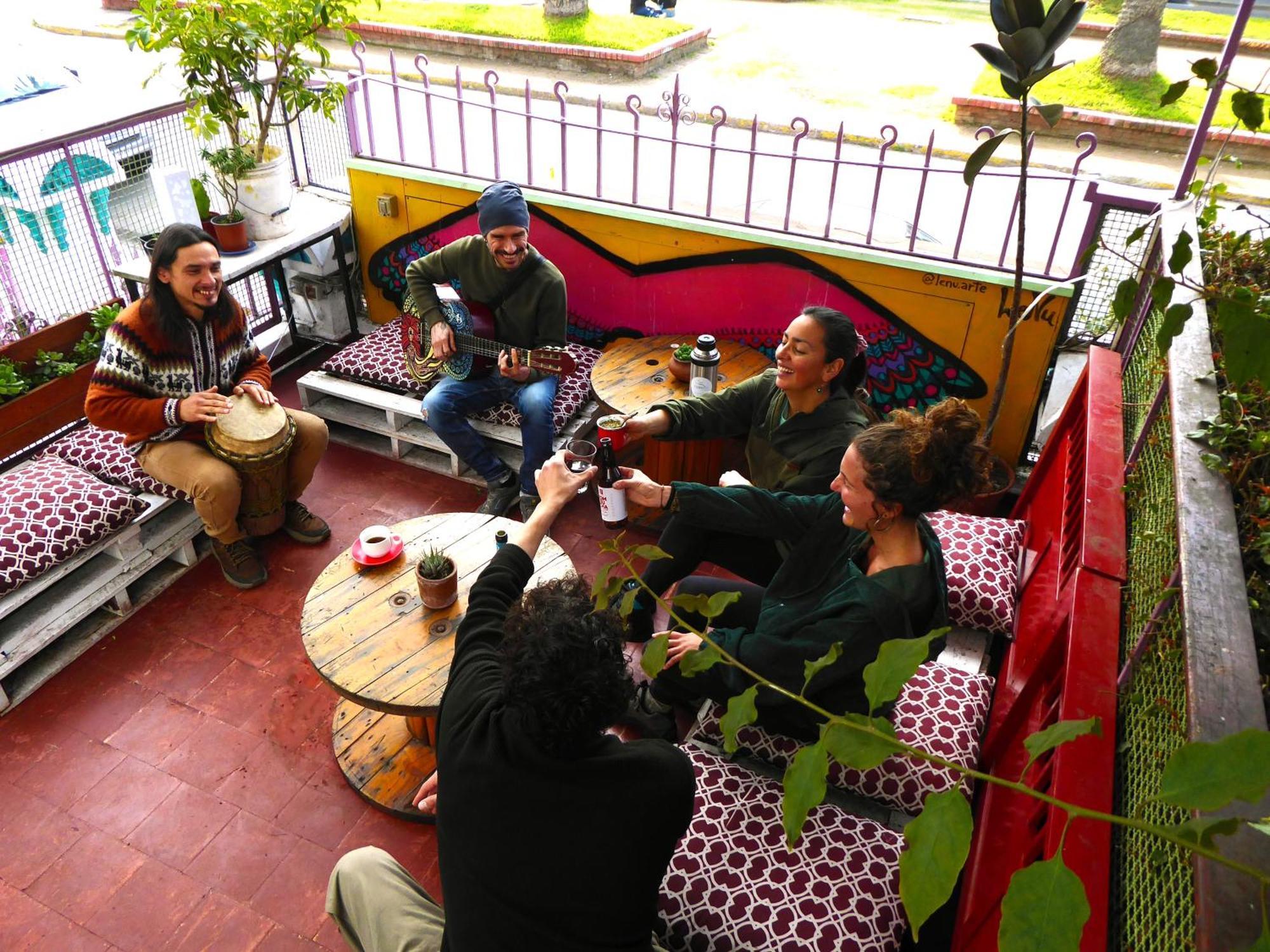 Nomada Eco-Hostal Valparaíso Exterior foto